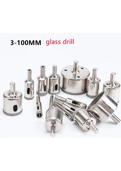 6mm Yüksek Kaliteli Elmas Kaplı Matkap Ucu 3-100MM Kiremit Mermer Cam Seramik Delik Testere Matkap Elmas Karot Ucu (Yurt Dışından)