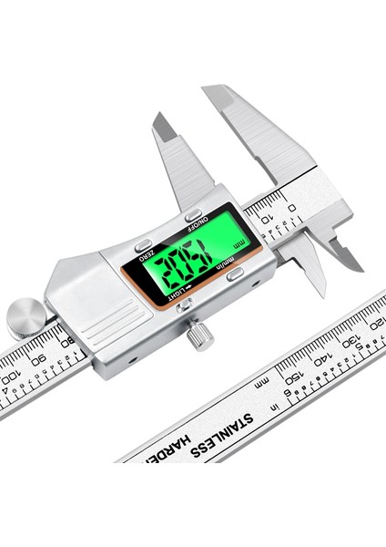 Kaliper Kutusu Paslanmaz Çelik Gövde Dijital Kumpas 0-150MM Ölçme Aracı (Yurt Dışından) modelleri