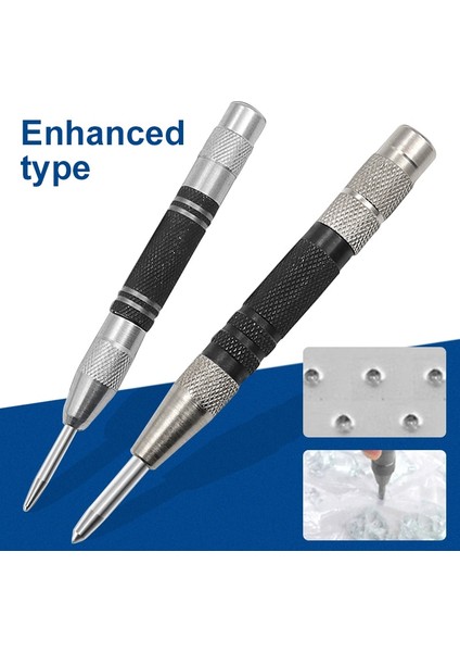 Şerit Siyah 128MM Otomatik Kerner/punch, Metal Çekirdek Malzemesi Hss'dir, Cam/ahşap/plastik/taş/çelik Için, Metal Için Otomatik Iğne (Yurt Dışından) indirimleri