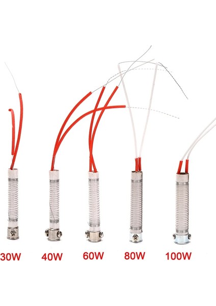 E 30/40/60/80/100W Dayanıklı Elektrikli Havya Çekirdek Harici Isı Isıtma Elemanı Yedek Kaynak Ekipmanları Kaynak Aracı Yeni (Yurt Dışından)