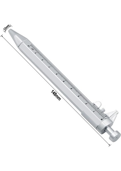 Siyah Çekirdekli Iki Renkli Çok Fonksiyonlu 1.0mm Tükenmez Kumpas Kalem Işaretleyici Kalem Abs Aracı Sürmeli 0-100MM Yaratıcılık Kırtasiye Ölçme Araçları (Yurt Dışından) modelleri