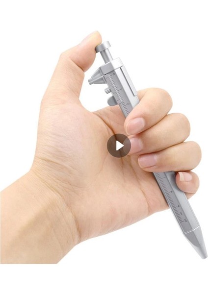 Siyah Çekirdekli Iki Renkli Çok Fonksiyonlu 1.0mm Tükenmez Kumpas Kalem Işaretleyici Kalem Abs Aracı Sürmeli 0-100MM Yaratıcılık Kırtasiye Ölçme Araçları (Yurt Dışından) indirimleri