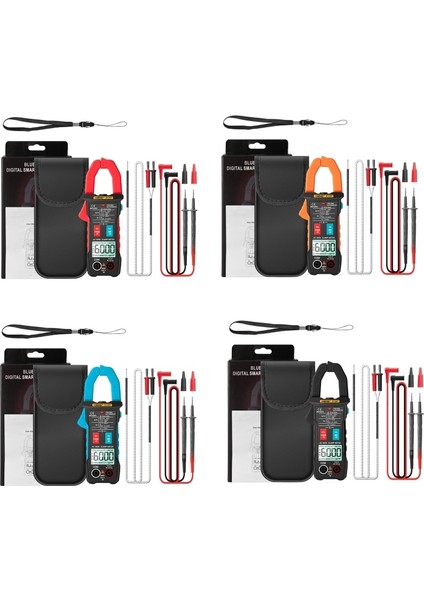 Siyah Dijital Bluetooth Uyumlu Pens Metre 6000 Sayım Dc/ac True Rms Multimetre Hz Kapasite Gerilim Test Cihazı (Yurt Dışından) fırsatları