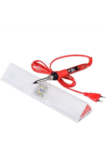 Kırmızı 80W 110V, Abd Jcd 80W Dijital Elektrikli Havya Kiti Sıcaklığı Ayarlanabilir 220V 110V Kaynak Araçları Seramik Isıtıcı Lehimleme Ipuçları Rework (Yurt Dışından)
