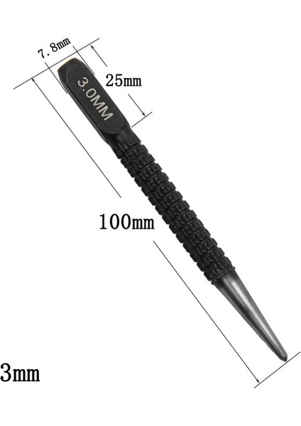 3mm 1 Pc 1.5mm/2mm/3mm Alaşımlı Çelik Otomatik Merkezi Punch Seti Ayarlanabilir Yaylı El Aletleri Işaretleyici Ahşap Cam Basın Dent Metal Matkap (Yurt Dışından) indirimleri