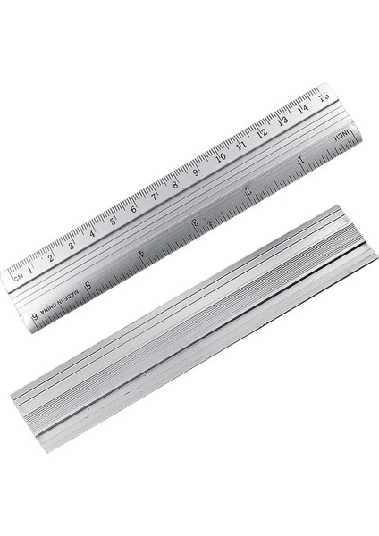 0-20 cm Profesyonel Alüminyum Alaşımlı Düz Cetvel Koruyucu Ölçek Ölçme Mühendisleri Çizim Aracı 15/20/30 cm (Yurt Dışından) indirimleri
