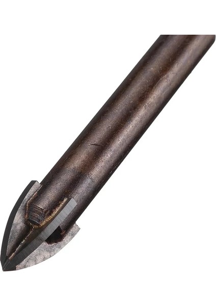 3 4 5 6mm Fındamaze Tungsten Karbür Cam Matkap Ucu Seti Alaşım Karbür Noktası 4 Kesme Kenarları ile Kiremit Cam Çapraz Mızrak Kafa Matkap Uçları (Yurt Dışından)