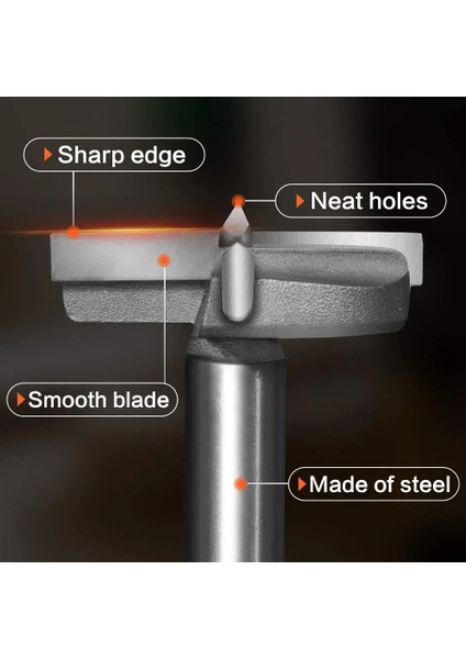 13MM, Yuvarlak 76MM 1 Adet 10-35MM Forstner Sıkıcı Matkap Uçları Ağaç Işleme Kendinden Merkezleme Delik Testere Tungsten Karbür Ahşap Kesici Alet Takımı (Yurt Dışından) fiyatları