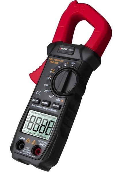 Kırmızı Aneng ST209 LCD Arka Işık Dijital Multimetre Pens Metre Ac/dc Ampermetre Voltmetre (Yurt Dışından)