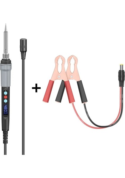 Araba Kafası ile 12-24V Dc 12V Taşınabilir Düşük Voltajlı Elektrik Havya Araba Saç Tokası 12V-24V Piller Arabalar Için Kaynak Tamir Tamir Araçları (Yurt Dışından) indirimleri