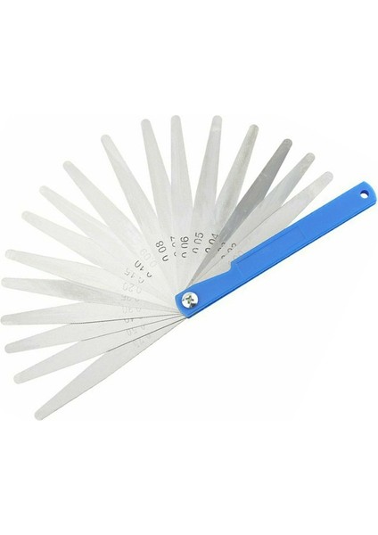 150MM 3 Adet 1/2/3/5 Feeler Ölçer Uzunluk Ölçümü 0.02-1mm Dolgu Ölçer 360 Derece Dönebilen Ölçüm Çelik Şim Ev Çalışma Düzeni Aracı (Yurt Dışından)