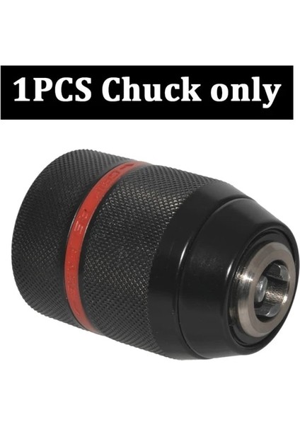 1 Adet Chuck Sadece Metal Ağır 1/2-20UNF 1.5 ~ 13MM Anahtarsız Matkap Chuck Hex Shank/sds/soket Kare Dişi Adaptör Donanım Aracı Matkap Chuck (Yurt Dışından)