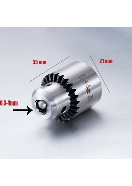 Mikro Motor Matkap Aynaları Sıkma 0 3-4mm Tjo Konik Monteli Matkap Chuck 3 17MM Pirinç Mini Elektrik Motor Mili (Yurt Dışından)