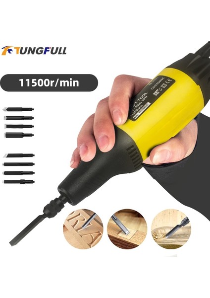 Set 4 Ahşap Oyma Keski Marangozluk Ağaç Işleme Oyma Makinesi Küçük Oyma Diy Elektrikli Aletler Bonsai Güdük Onarımı (Yurt Dışından)