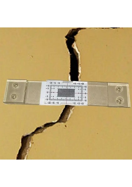 Çatlak Ölçer Monitörü Doğru Çatlak Izleme Kayıt Aracı Duvar Deformasyonunu ve Çatlakları Izlemek Için Çatlak Ölçüm Cihazı (Yurt Dışından)