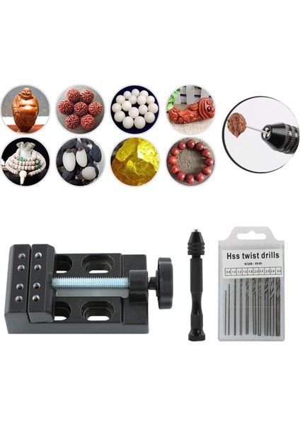 Bir El Matkap Uçları Seti Manuel Alet Pin Mengeneler Ahşap Takı Için Büküm Matkap Uçları Hassas Manuel Çalışma Elektronik Montaj (Yurt Dışından) fiyatları