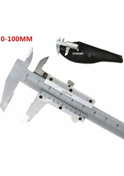 0150MM 200MM/8 Inç 150MM/6 Inç 100MM/4 Inç Sürmeli Kumpas Mikrometre Kalınlık Ölçer Kaymak Kaliper Ölçme Aracı (Yurt Dışından) fırsatları