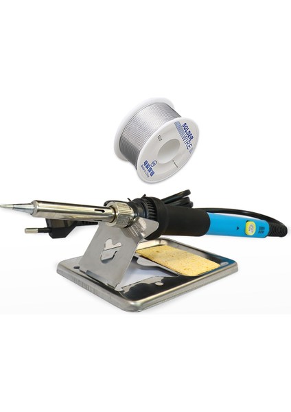 Sarı Ayarlanabilir Sıcaklık Mini Elektrikli Havya 220V 110V 60W Kaynak Lehim Rework Istasyonu Isı Kalem Ipuçları Tamir Araçları (Yurt Dışından)