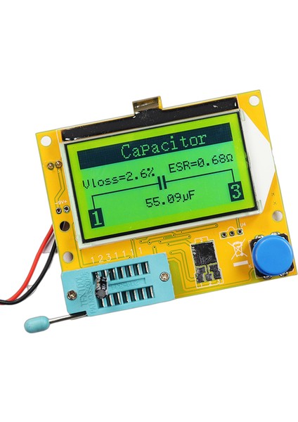 Yeşil Yüksek Kaliteli Lcr-T4 Hepsi Bir Arada LCD Bileşen Test Cihazı Transistör Diyot Kapasite Esr Metre Endüktans Çok Fonksiyonlu Metre (Yurt Dışından)