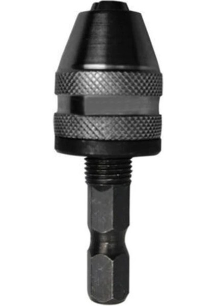 Gümüş 0.5-3.6mm Anahtarsız Matkap Aynası Elektrikli Matkap Tornavida Darbeli Sürücü Adaptörü Mini Collet 1/4 ''hex Shank Hızlı Değişim Adaptörü (Yurt Dışından)