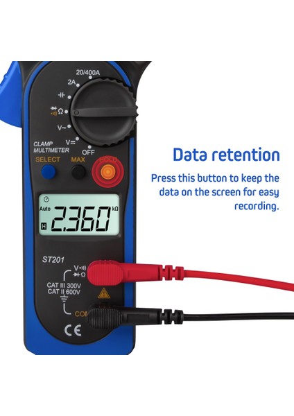 Mavi 4000 Sayımlar Kelepçe Ampermetreler Transistör Kondansatör Test Cihazı Güç Testi Aneng ST201 Dijital Kelepçe Multimetre Gerilim Akım Test Cihazı (Yurt Dışından) modelleri