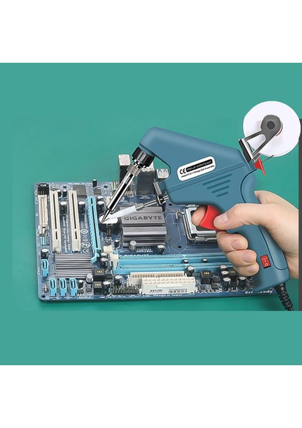 Tel Olmadan Tabanca Abd 60W80W Havya Tabancası Otomatik Kalay Besleme Kaynakçı Ekipman Seti Dahili Isı Kaynak Makinesi Elektronik Güç Tamir Araçları (Yurt Dışından)