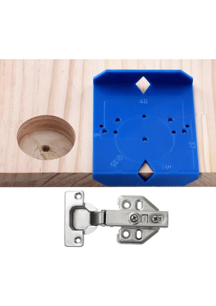 35/40MM Abs Menteşe Delik Jig Matkap Kılavuzu Şablon Jig Dolapları Menteşeler Delik Bulucu Seti Ağaç Işleme Kapı Delik Açıcı El Aletleri (Yurt Dışından) modelleri