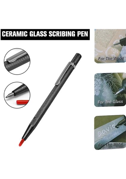 Siyah 1 Adet Elmas Metal Işaretleyici Gravür Kalem Tungsten Karbür Uç Stylus Kalem Cam Seramik Metal Ahşap Gravür El Aracı (Yurt Dışından) fiyatları