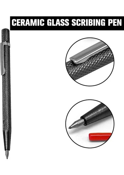 Siyah 1 Adet Elmas Metal Işaretleyici Gravür Kalem Tungsten Karbür Uç Stylus Kalem Cam Seramik Metal Ahşap Gravür El Aracı (Yurt Dışından) fırsatları