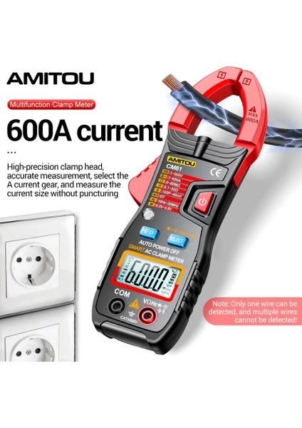 CM81 Kırmızı Amıtou CM80/CM81 Dijital Pens Metre Ac Akım Ampermetre Gerilim Test Cihazı Amp Hz Kapasite Ncv Ohm Test Cihazı Elektrikçi Araçları (Yurt Dışından) modelleri
