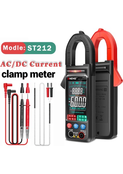 ST211 Kırmızı Kutu ile Aneng ST212 211 Dijital Pens Metre 6000 Sayım Multimetre Dc/ac Gerilim Akım Test Cihazı Araba Amfi Hz Büyük Renkli Ekran Ncv Ohm Testi (Yurt Dışından) fiyatları