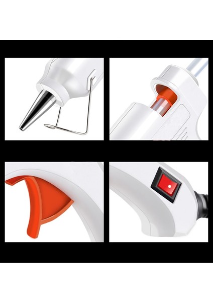 80 W Ab Dıy Sıcak Tutkal Tabancası Endüstriyel Elektrikli Silikon Tabancaları Çubuk Tutkal Termo Tutkal Tabancası Tamir Isı Araçları (Yurt Dışından) fiyatları