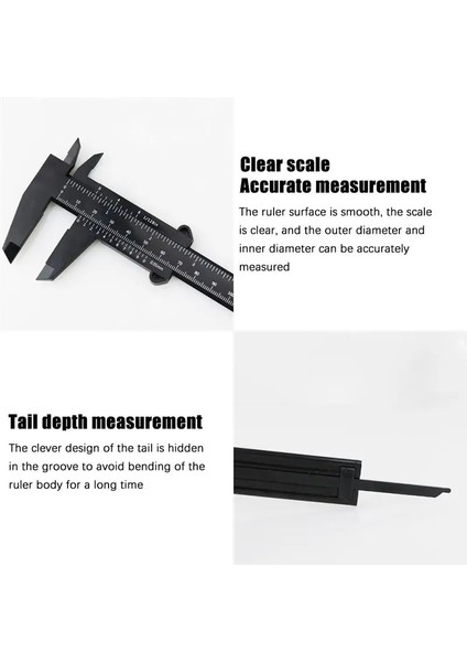 150MM Mavi 0-150MM Dıy Aracı Ağaç Işleme Metal Işleme Sıhhi Tesisat Modeli Yapımı Plastik Sürmeli Kumpas Diyafram Derinlik Çapı Ölçü Aracı (Yurt Dışından) modelleri