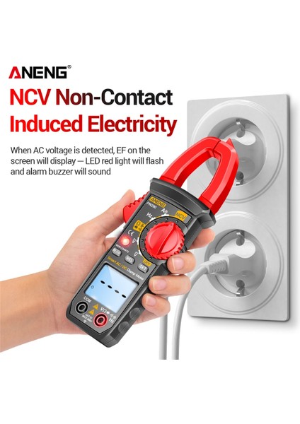 ST182 Kırmızı Aneng PN200 Dijital Pens Metre Dc/ac 600A Multimetre Ampermetre 4000 Sayım Profesyonel Ncv Ohm Araba Hz Kapasite Test Ölçer (Yurt Dışından) fırsatları