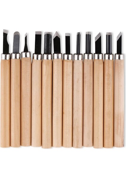 12 Adet 3-12 Adet Ahşap Oyma Keski Bıçak El Aleti Seti Temel Detaylı Oyma Ağaç Işçileri Gouges Ağaç Işleme Araçları Gravür Sondaj (Yurt Dışından) fiyatları