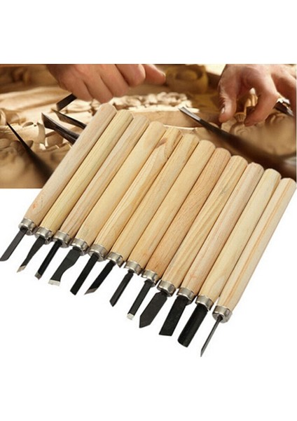 12 Adet 3-12 Adet Ahşap Oyma Keski Bıçak El Aleti Seti Temel Detaylı Oyma Ağaç Işçileri Gouges Ağaç Işleme Araçları Gravür Sondaj (Yurt Dışından) indirimleri