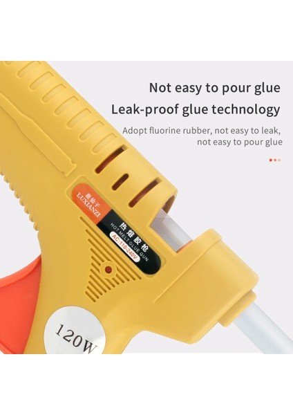Bir Set 1 120W, Abd Luxıanzı 40W/60W/80W/120W Sıcak Tutkal Tabancası Seti 7/11MM Tutkal Çubukları Yüksek Sıcaklık Elektrikli Isıtıcı Tamir Dıy Aracı Mini Tabancalar (Yurt Dışından) fırsatları
