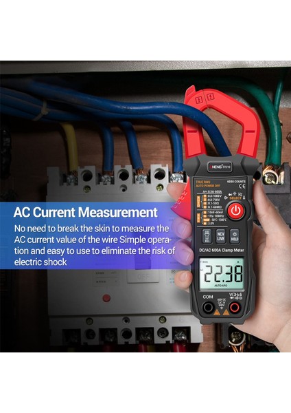 ST206 6000 Sayım Aneng ST210 Profesyonel Pens Metre 6000 Sayım True Rms Dc/ac 600A Elektrikli Araçlar Için Dijital Multimetre Kelepçe Akım Test Cihazı (Yurt Dışından) fiyatları