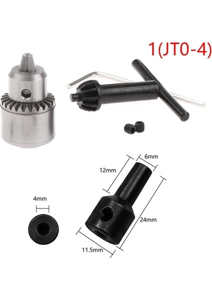 A1 1 Takım Elektrikli Matkap Chuck 0.3-4mm Monte Hızlı Değişim Ayna Çapı 4/5/6/8mm Elektrik Motor Mili Jt0 Mikro Motor Matkap (Yurt Dışından)