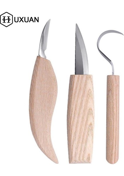 Düz Bıçak 1/3 Adet Paslanmaz Çelik Ahşap Oyma Kesici Yüksek Mukavemetli Kancalı Oyma Kesici Alet Setleri Tahta Kaşık Kesmek Için Kullanılan (Yurt Dışından) modelleri
