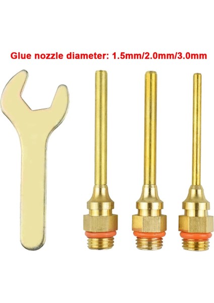 GN70-4PC Newacalox Büyük Çaplı Sıcak Tutkal Tabancası Memesi 1.5X55MM 2.0X38MM 3.0X38MM 3 Adet/grup Yüksek Kaliteli Çelik Malzeme (Yurt Dışından) fiyatları
