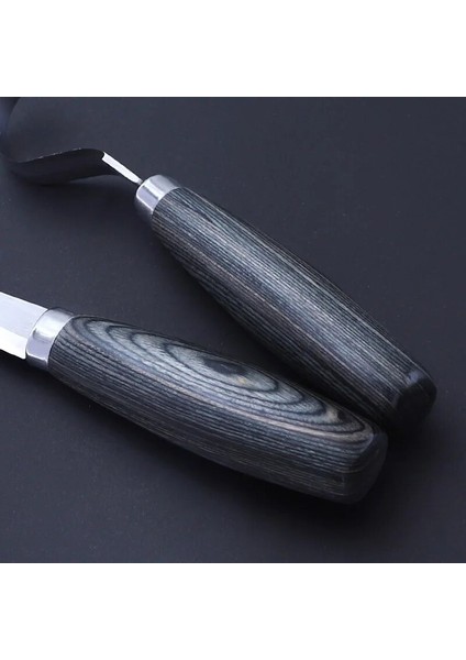 D Tahta Kaşık Oyma Bıçağı Keski Gravür Kanca Bıçak Bambu Saplı Dıy Ahşap Oyma Araçları (Yurt Dışından) indirimleri