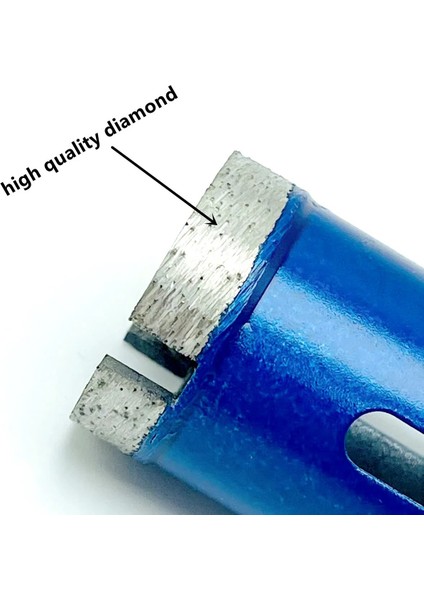 22MM 1 Adet 6-100MM M14 Sinterleme Karot Ucu Elmas Delik Testere Matkap Uçları Mermer Granit Tuğla Kiremit Seramik Beton Delme Araçları (Yurt Dışından)
