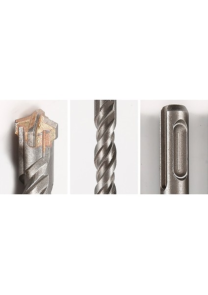 20MM x 200MM Sds-Plus 200MM Çapraz Matkap Ucu Döner Matkap Ucu Beton Matkap Ucu 6-25MM Sds-Plus Yuvarlak Saplı.duvarları ve Taşları Delmek Için (Yurt Dışından)