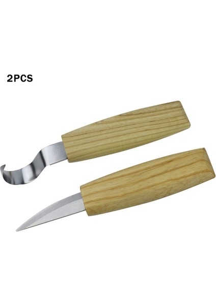 2 Adet 2/3/5 Adet Keski Ağaç Işleme Kaşığı Oyma Bıçağı Gravür Dıy El Ahşap Oyma Araçları Soyma Ahşap Oyma Kesici Heykel (Yurt Dışından)