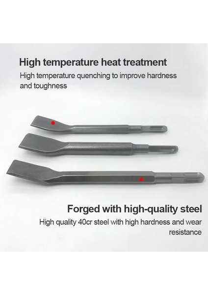 3pcs-B Sds Plus 3/4pcs 250MM Elektrikli Darbeli Matkap Ucu Noktası Oluk Gouge Düz Keski Kırma Beton Tuğla Duvar Delme (Yurt Dışından) modelleri