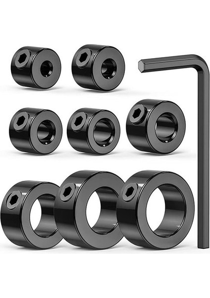 Delme Derinliği Durdurma Matkap Derinliği Durdurma Ucu Yaka Seti Ayarlanabilir Konumlandırıcı Sınır Halkası Alyan Anahtarı Durdurucuyu Sıkma Ayar Vidaları Ağaç Işleme Aleti (Yurt Dışından)