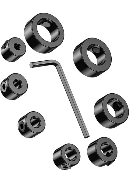 Delme Derinliği Durdurma Matkap Derinliği Durdurma Ucu Yaka Seti Ayarlanabilir Konumlandırıcı Sınır Halkası Alyan Anahtarı Durdurucuyu Sıkma Ayar Vidaları Ağaç Işleme Aleti (Yurt Dışından) indirimleri