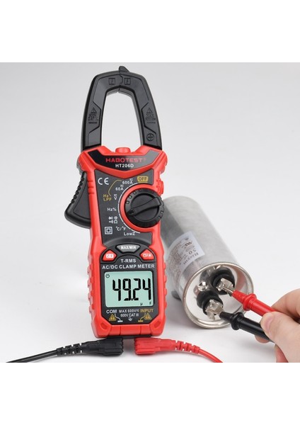 HT200B Ac Metre Habotest Akım Ac Dc Pens Metre Test Cihazı Profesyonel Multimetre Dijital Tonometre Pense Ampermetre Trms Amperometrik Kelepçe (Yurt Dışından) indirimleri