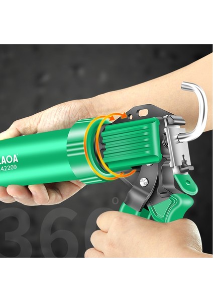 LA142109 Laoa Profesyonel Cam Derz Dolgu Tabancası Ev Işgücü Tasarrufu Sağlayan Derz Dolgu Tabancası Manuel Tutkal Tabancası Dönen 360° (Yurt Dışından) modelleri